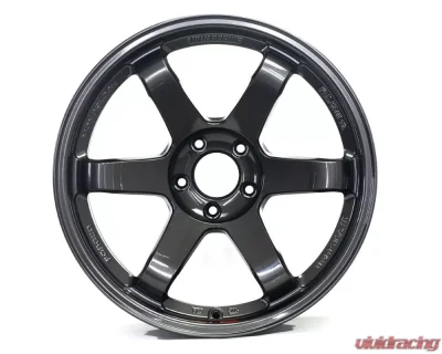 Volk Racing TE37 SL Wheel 18x10.5 5x114.3 15mm Diamond Black - WVDAC15EPB