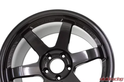 Volk Racing TE37 SL Wheel 18x9.5 5x120 38mm Diamond Black - WVDX38WPB