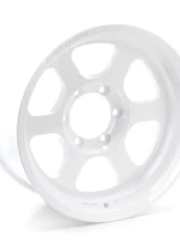 Volk Racing TE37XT M-Spec Wheel 17x8.5 6x139.7 -10mm Dash White                                     - WVDOP-10KDW - Image 2