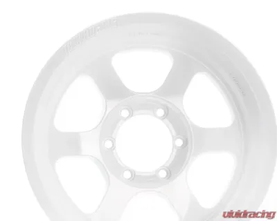 Volk Racing TE37XT M-Spec Wheel 17x8.5 6x139.7 -10mm Dash White - WVDOP-10KDW
