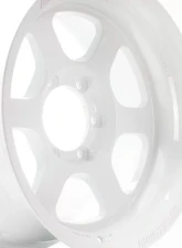 Volk Racing TE37XT M-Spec Wheel 17x8.5 6x139.7 -10mm Dash White                                     - WVDOP-10KDW - Image 4