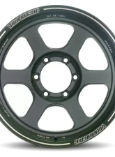 Volk Racing TE37XT M-Spec Wheel 17x8.5 6x139.7 -10mm Matte Dark Green                                     - WVDOP-10KMG - Image 2