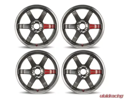 Volk Racing TE37 SL Wheel Set 19x9.5 | 19x10.5 Pressed Graphite BMW M3 F8x - VR-151462253