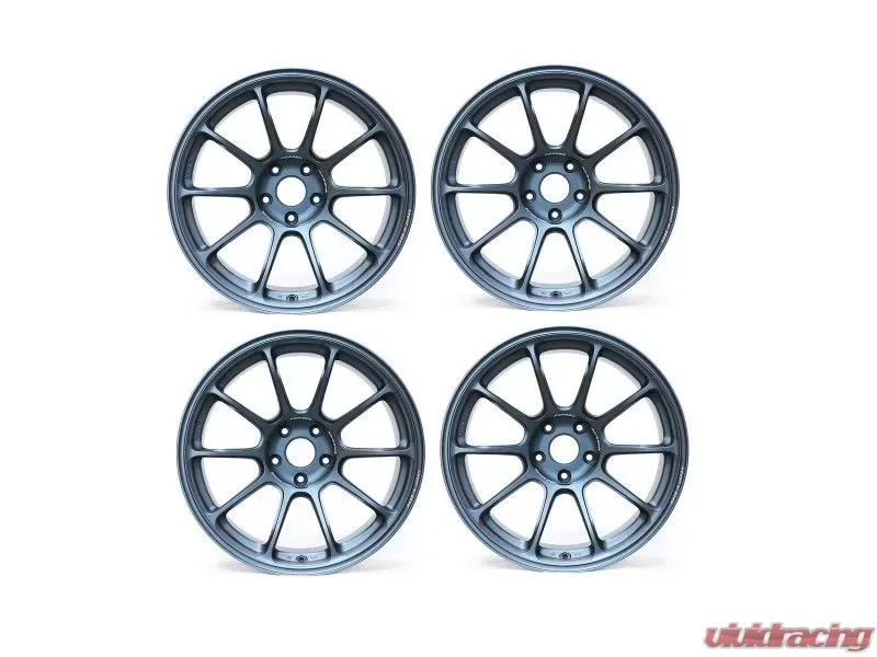 Volk Racing ZE40 Wheel Set of 4 BRZ | FRS | GR86 18x8.5 5x100 45mm Matte  Blue Gunmetal | VR-152504654