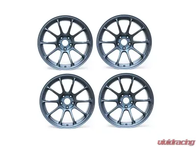 Volk Racing VR-152504654 ZE40 Wheel Set 18x8.5 5x100 Matte Blue Gunmetal