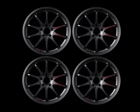 Volk Racing CE28SL Wheel Set 17x7.5 | 17x9 Pressed Graphite Honda S2000