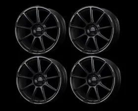 Volk Racing GT090 Wheel Set 20x9.5 | 20x10.5 Blast Black Lexus RC F