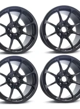 Volk Racing NE24 Wheel Set of 4 Honda Civic 10th Gen Non Type-R 18x9.5 5x114.3 45mm Matte Gun Black                                     - VR-153790917 - Image 8