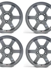 Volk Racing TE37 SL Wheel Set of 4 Subaru WRX STI 18x10 5x114.3 40mm Arms Gray                                     - VR-154458821 - Image 6