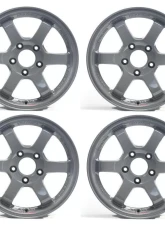 Volk Racing TE37 SL Wheel Set 19x9.5 | 19x10.5 Arms Gray 2022 BMW F80 M3                                     - VR-154458829 - Image 6