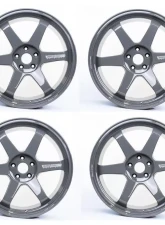 Volk Racing TE37 Ultra M-Spec Wheel Set 20x10 | 20x12 Gloss Gray Nissan GT-R R35                                     - VR-154458831 - Image 6