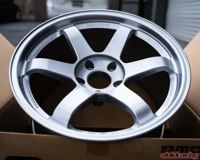 Volk Racing TE37 SL Wheel 18x9.5 5x114.3 40mm Diamond Silver - WVDX40EPDS