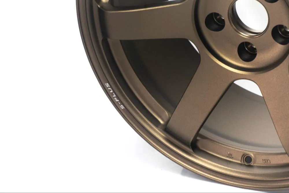 Volk Racing TE37 Saga S-Plus 17x9 5x100 42mm Bronze Wheel Volk Racing TE37 Saga S-Plus 17x9 5x100 42mm Bronze Wheel