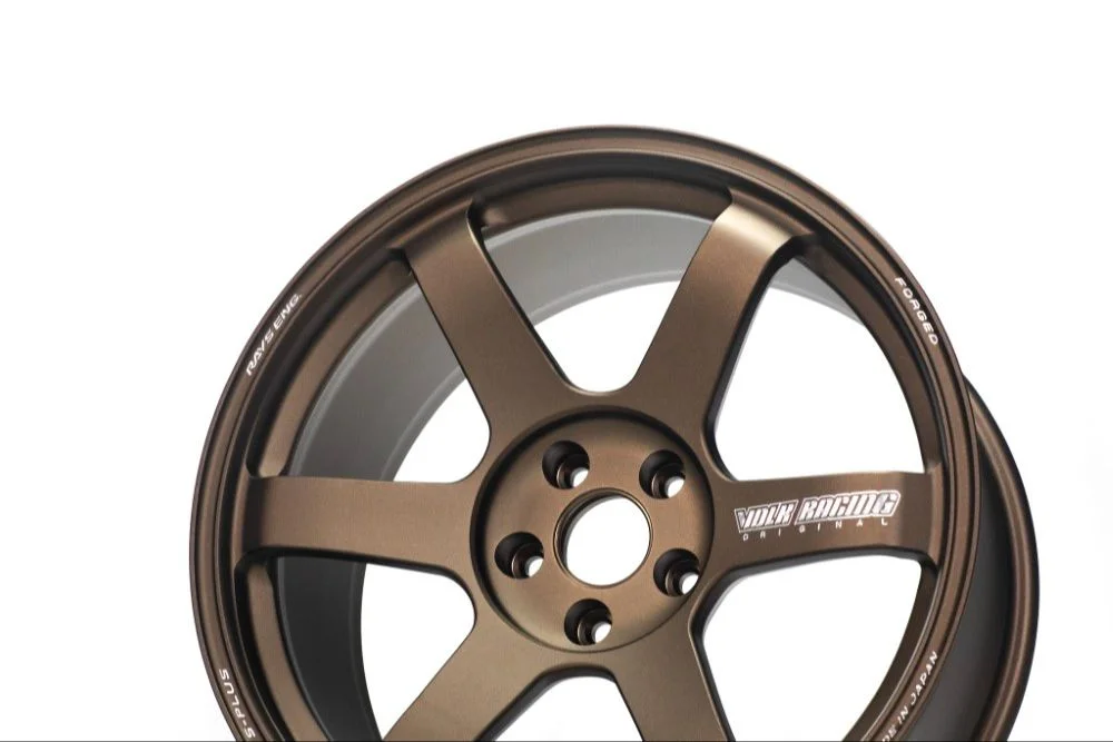 Volk Racing TE37 Saga S-plus Wheel 18x9.5 5x114.3 38mm Bronze Almite