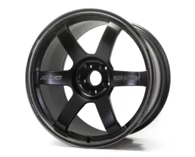 Volk Racing TE37 Saga S-plus Black Shadow LTD Wheel 19x10.5 5x112 33mm Matte Translucent Black