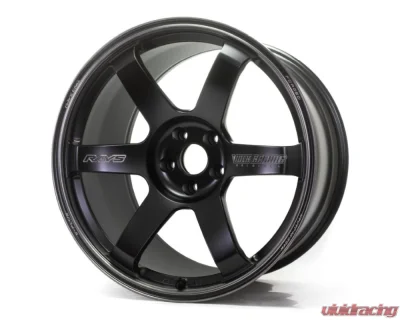 Volk Racing TE37 Saga S-plus Black Shadow LTD Wheel 19x10.5 5x114.3 22mm Matte Translucent Black - WVDG2622EPH