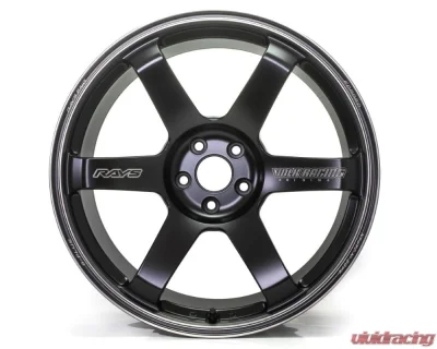 Volk Racing TE37 Saga S-plus Black Shadow LTD Wheel 19x10.5 5x112 33mm Matte Translucent Black - WVDG2633MPH