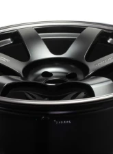 Volk Racing TE37 Saga S-plus Black Shadow LTD Wheel 19x8.5 5x112 45mm Matte Translucent Black                                     - WVDG2245MPH - Image 3