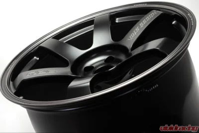 Volk Racing TE37 Saga S-plus Black Shadow LTD Wheel 19x10.5 5x114.3 22mm Matte Translucent Black - WVDG2622EPH