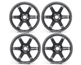 Volk Racing Tesla Model 3 | Lexus IS250/IS350 | Nissan 350Z/370Z TE37 Saga S-plus Wheel Set of 4 18x9 5x114.3 35mm Diamond Dark Gunmetal