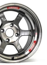 Volk Racing TE37V-PRO 17x9.5 5x114.3 15mm Pressed Graphite                                     - WVDVPR15EPG - Image 5