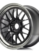 Volk Racing 21A Spec-PW Wheel 18x10 5x100 -25mm Pressed Double Black Finish                                     - WKJY-25DPW - Image 6