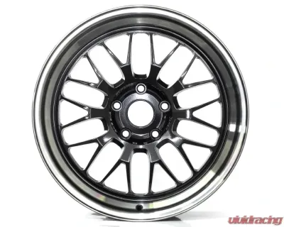 Volk Racing 21A Spec-PW Wheel 18x10 5x100 -25mm Pressed Double Black Finish - WKJY-25DPW