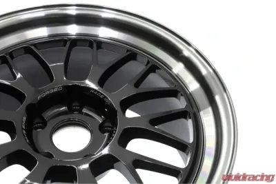 Volk Racing 21A Spec-PW Wheel 18x10 5x100 -25mm Pressed Double Black Finish - WKJY-25DPW
