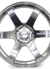 Volk Racing TE37GC Wheel 23x10.5 5x130 25mm AST Crystal Buff                                     - WVDDZ25PCB - Image 2