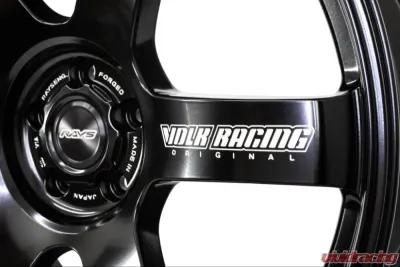 Volk Racing TE37GC Wheel 23x10.5 5x130 25mm Semigloss Black - WVDDZ25PSG