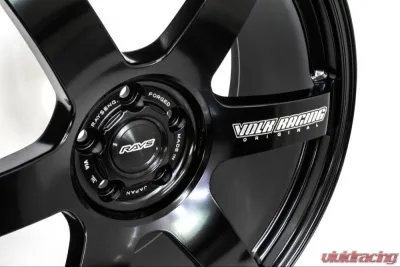 Volk Racing TE37GC Wheel 23x10.5 5x130 25mm Semigloss Black - WVDDZ25PSG