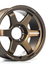 Volk Racing TE37 Ultra Large PCD M-Spec Wheel 18x8 6x139.7 0mm Bronze Almite                                     - WVDUU00KAM - Image 3