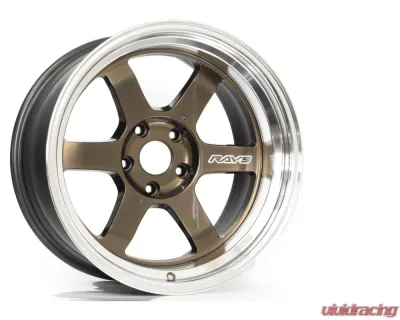 Volk Racing TE37V Spec-SR Wheel 16x8 4x100 25mm Shining Bronze Metal/Rim FDMC - WVDVJ25ASR