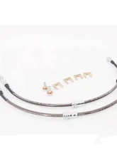 KMD Tuning Stainless Steel Front Brake Line Kit Audi A3 | S3 | TT | Volkswagen Golf | Golf R | GTI 2013+                                     - 5Q0611701F-SS - Image 2