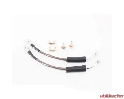 KMD Tuning Stainless Steel Rear Brake Line Kit Audi A3 | S3 | TT | Volkswagen Golf R 2013+ - 5Q0611775G-SS