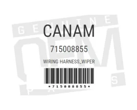 Can-Am OEM Wiper & Washer Kit Wiring Harness Can-Am Maverick R CLEARANCE