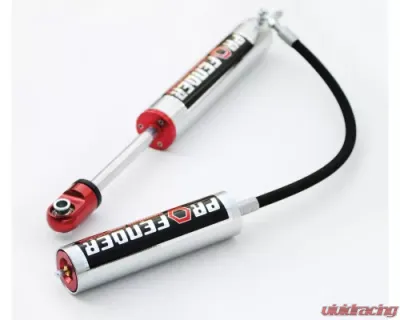 ProFender Suspension Smooth Body Remote Reservoir Shocks 2.5 Inch Eye/Eye 7 Inch Travel Red - MBB-7-22-16