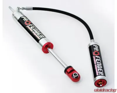 ProFender Suspension Smooth Body Remote Reservoir Shocks 2.5 Inch Eye/Eye 7 Inch Travel Red - MBB-7-22-16