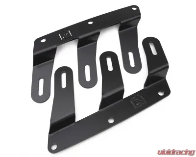 ZROADZ Black Front Bumper OEM Fog LED Bracket Ford Bronco 2021-2025 - Z325401