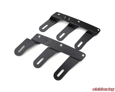 ZROADZ Black Front Bumper OEM Fog LED Bracket Ford Bronco 2021-2025 - Z325401