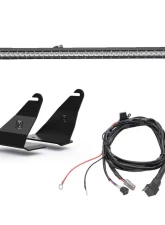 ZROADZ Black Front Roof Rack LED Bracket w/40" LED Straight Single Row Slim Light Bar Ford Bronco 2021-2025                                     - Z335401-KIT - Image 6