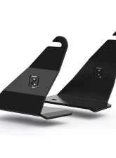 ZROADZ Black Front Roof Rack LED Bracket w/40" LED Straight Single Row Slim Light Bar Ford Bronco 2021-2025                                     - Z335401-KIT - Image 2