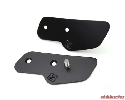 ZROADZ Black Lower A Pillar LED Bracket for 2 3" LED Pod Lights Ford Bronco 2021-2025 - Z365401-BK2