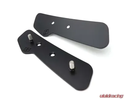 ZROADZ Black Lower A Pillar LED Bracket for 4 3" LED Pod Lights Ford Bronco 2021-2025 - Z365401-BK4