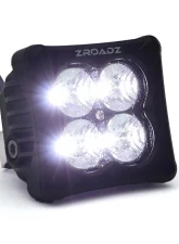 ZROADZ Black Under Rear Bumper LED Kit w/2 3" White LED Pod Lights Ford Bronco 2021-2025                                     - Z385401-KIT - Image 9