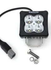 ZROADZ Black Under Rear Bumper LED Kit w/2 3" White LED Pod Lights Ford Bronco 2021-2025                                     - Z385401-KIT - Image 10