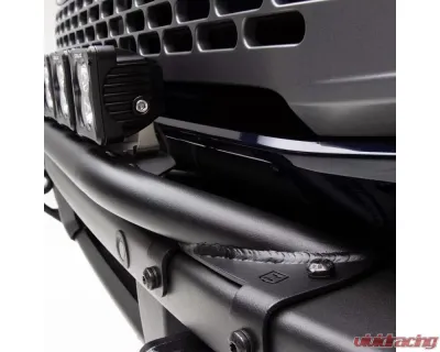 ZROADZ Black Front Bumper Top LED Bracket Ford Bronco 2021-2025 - Z325431