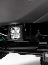 ZROADZ Black Under Rear Bumper LED Kit w/2 3" Amber LED Pod Lights Ford Bronco 2021-2025                                     - Z385401-KITA - Image 6