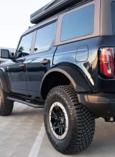 ZROADZ Rock Side Side Step Sliders 4 Door Black Ford Bronco 2021-2025                                     - Z745401 - Image 3