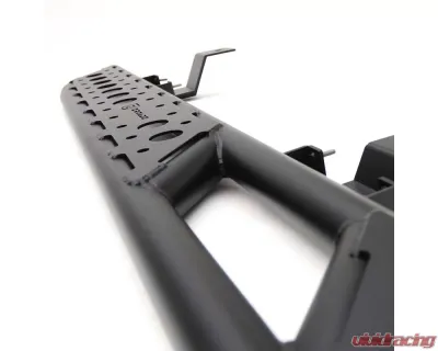 ZROADZ Rock Side Side Step Sliders 4 Door Black Ford Bronco 2021-2025 - Z745401